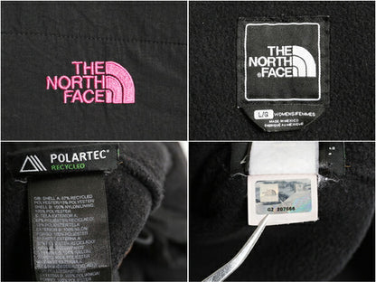 ノースフェイス デナリ ジャケット レディース L / The North Face DENALI フリース ナイロン ブルゾン フルジップ アウトドア ブラック 黒