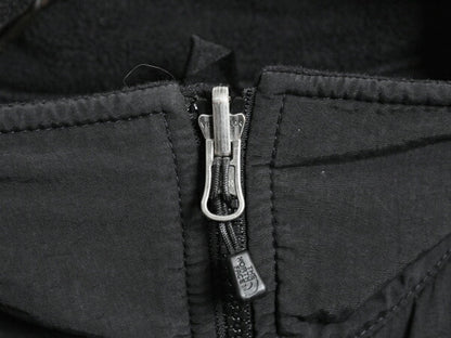 ノースフェイス デナリ ジャケット レディース L / The North Face DENALI フリース ナイロン ブルゾン フルジップ アウトドア ブラック 黒