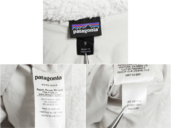 パタゴニア ロスガトス フリース ジャケット レディース S / 古着 17年製 Patagonia アウトドア ジップアップ ハイネック ハイ パイル ボア