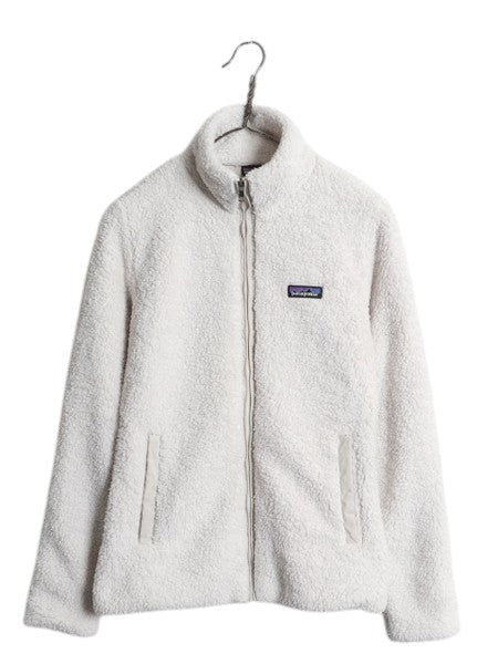 パタゴニア ロスガトス フリース ジャケット レディース S / 古着 17年製 Patagonia アウトドア ジップアップ ハイネック ハイ パイル ボア