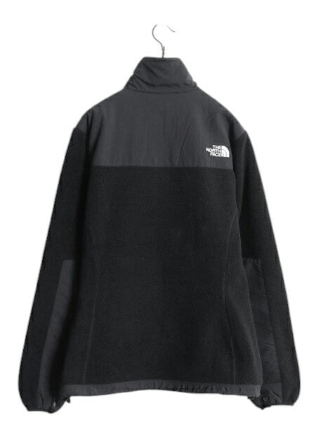 ノースフェイス デナリ ジャケット レディース M / The North Face DENALI フリース ナイロン フルジップ ブルゾン アウトドア ブラック 黒