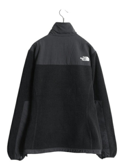 ノースフェイス デナリ ジャケット レディース M / The North Face DENALI フリース ナイロン フルジップ ブルゾン アウトドア ブラック 黒
