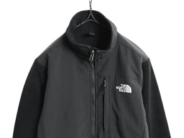 ノースフェイス デナリ ジャケット レディース M / The North Face DENALI フリース ナイロン フルジップ ブルゾン アウトドア ブラック 黒