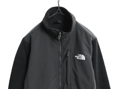 ノースフェイス デナリ ジャケット レディース M / The North Face DENALI フリース ナイロン フルジップ ブルゾン アウトドア ブラック 黒