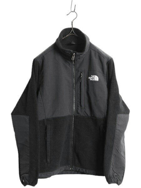 ノースフェイス デナリ ジャケット レディース M / The North Face DENALI フリース ナイロン フルジップ ブルゾン アウトドア ブラック 黒