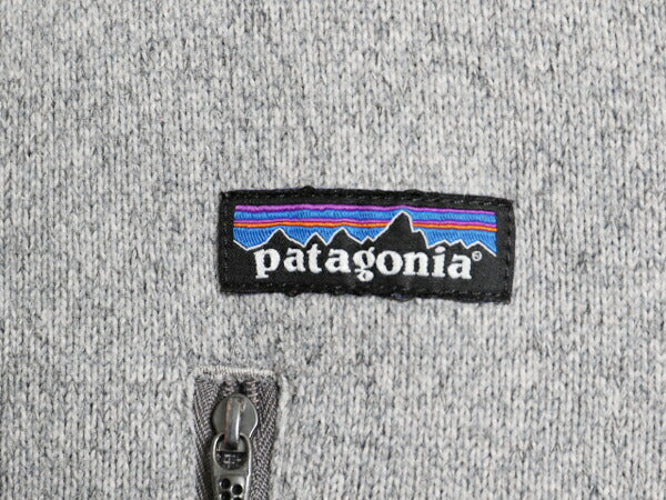 パタゴニア ベターセーター ハーフジップ メンズ M Patagonia フリース セーター ジャケット プルオーバー ブルゾン ハイネック 裏起毛 灰