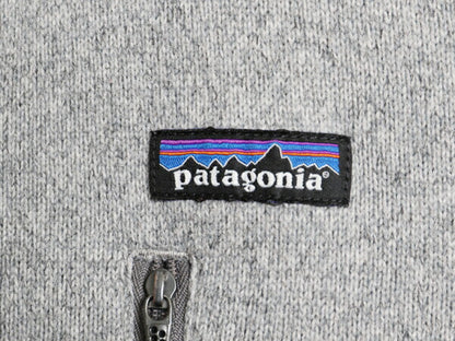 パタゴニア ベターセーター ハーフジップ メンズ M Patagonia フリース セーター ジャケット プルオーバー ブルゾン ハイネック 裏起毛 灰
