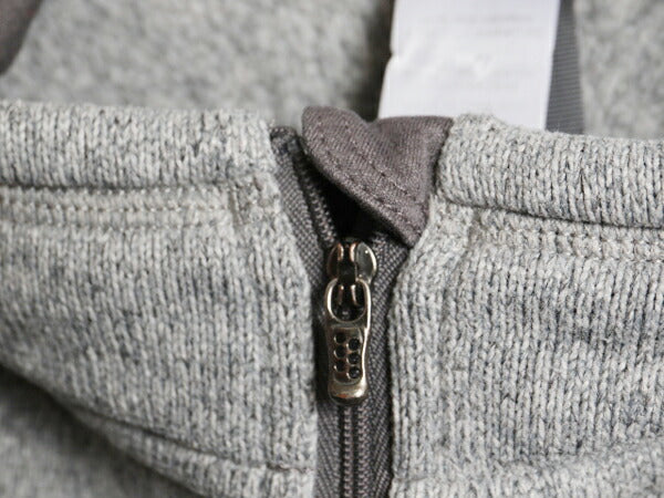 パタゴニア ベターセーター ハーフジップ メンズ M Patagonia フリース セーター ジャケット プルオーバー ブルゾン ハイネック 裏起毛 灰
