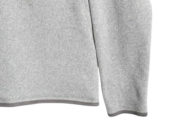 パタゴニア ベターセーター ハーフジップ メンズ M Patagonia フリース セーター ジャケット プルオーバー ブルゾン ハイネック 裏起毛 灰
