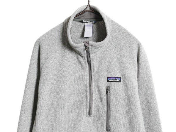 パタゴニア ベターセーター ハーフジップ メンズ M Patagonia フリース セーター ジャケット プルオーバー ブルゾン ハイネック 裏起毛 灰