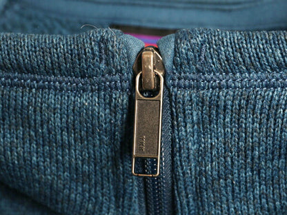パタゴニア ベターセーター ハーフジップ メンズ M 17年製 Patagonia フリース セーター ジャケット プルオーバー ブルゾン ハイネック 青