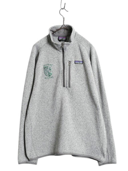 パタゴニア ベターセーター ハーフジップ メンズ L 20年製 Patagonia フリース セーター プルオーバー ジャケット ブルゾン アウトドア 灰
