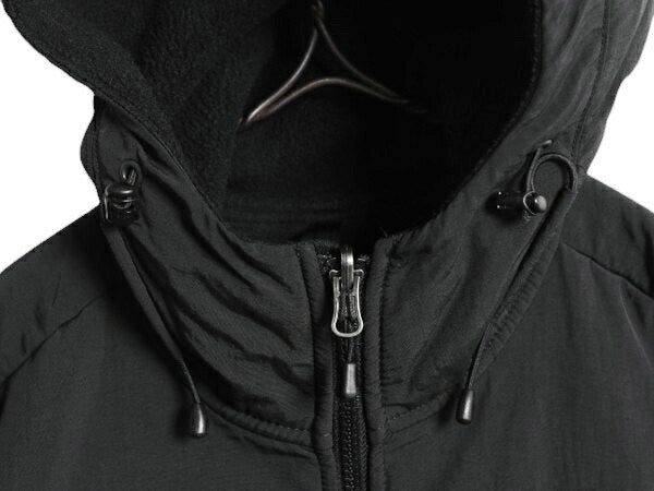 ノースフェイス フード付き デナリ ジャケット レディース M / The North Face DENALI フリース ナイロン パーカー フルジップ ブルゾン 黒