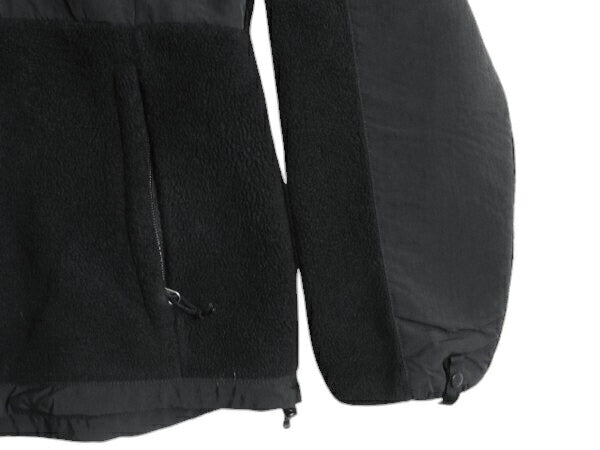 ノースフェイス フード付き デナリ ジャケット レディース M / The North Face DENALI フリース ナイロン パーカー フルジップ ブルゾン 黒