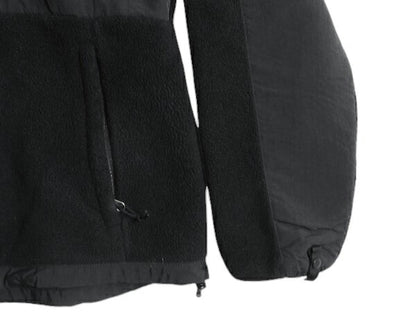 ノースフェイス フード付き デナリ ジャケット レディース M / The North Face DENALI フリース ナイロン パーカー フルジップ ブルゾン 黒