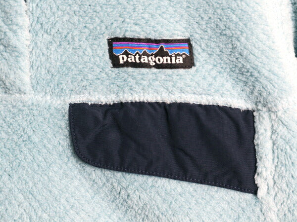 パタゴニア リツール スナップT プルオーバー ジャケット レディース S / 古着 17年製 Patagonia フリース アウトドア ブルゾン ハイネック