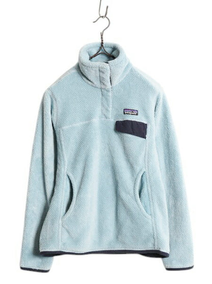 パタゴニア リツール スナップT プルオーバー ジャケット レディース S / 古着 17年製 Patagonia フリース アウトドア ブルゾン ハイネック