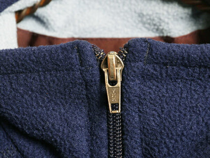 パタゴニア シンチラ フリース ベスト レディース S / 古着 06年製 Patagonia アウトドア フルジップ 重ね着 前開き ハイネック ネイビー