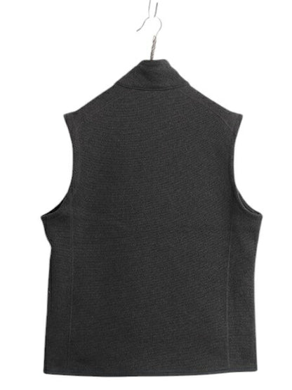 パタゴニア ベターセーター ベスト メンズ L / 16年製 Patagonia フリース セーター 前開き フルジップ アウトドア 重ね着 ブラック 企業物