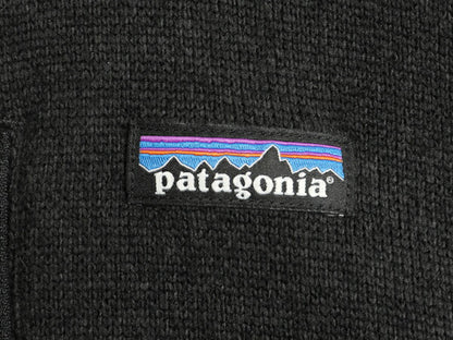 パタゴニア ベターセーター ベスト メンズ L / 16年製 Patagonia フリース セーター 前開き フルジップ アウトドア 重ね着 ブラック 企業物