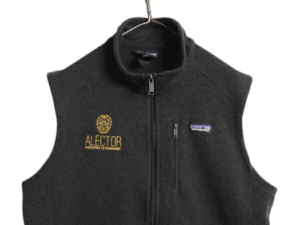 パタゴニア ベターセーター ベスト メンズ L / 16年製 Patagonia フリース セーター 前開き フルジップ アウトドア 重ね着 ブラック 企業物