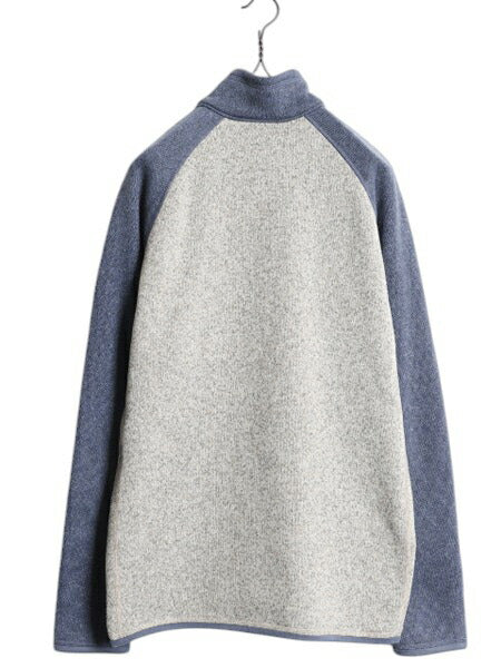 パタゴニア ベターセーター ハーフジップ メンズ M 18年製 Patagonia フリース セーター ジャケット プルオーバー アウトドア ツートン 青