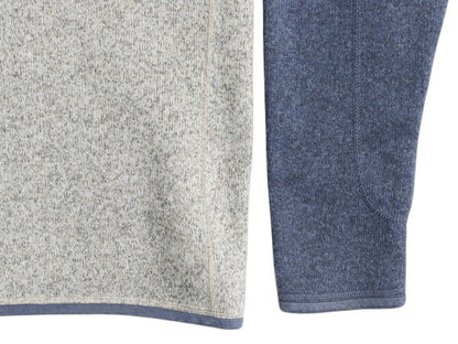 パタゴニア ベターセーター ハーフジップ メンズ M 18年製 Patagonia フリース セーター ジャケット プルオーバー アウトドア ツートン 青