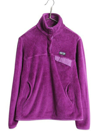 パタゴニア リツール スナップT プルオーバー ジャケット レディース S / 古着 13年製 Patagonia フリース アウトドア ブルゾン ハイネック
