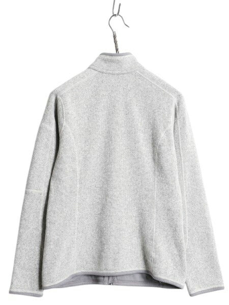 パタゴニア ベターセーター ジャケット レディース M 11年製 Patagonia フリース セーター フルジップ ブルゾン ハイネック アウトドア 灰