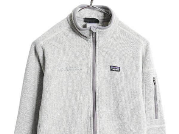 パタゴニア ベターセーター ジャケット レディース M 11年製 Patagonia フリース セーター フルジップ ブルゾン ハイネック アウトドア 灰