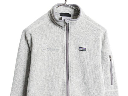 パタゴニア ベターセーター ジャケット レディース M 11年製 Patagonia フリース セーター フルジップ ブルゾン ハイネック アウトドア 灰