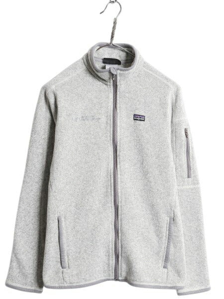 パタゴニア ベターセーター ジャケット レディース M 11年製 Patagonia フリース セーター フルジップ ブルゾン ハイネック アウトドア 灰