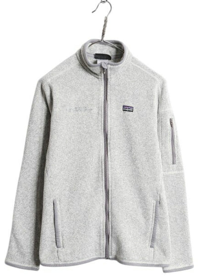 パタゴニア ベターセーター ジャケット レディース M 11年製 Patagonia フリース セーター フルジップ ブルゾン ハイネック アウトドア 灰