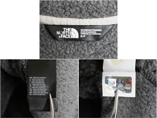 US企画 ノースフェイス ハーフジップ フリース ジャケット レディース S / The North face セーター プルオーバー ジャンパー ワンポイント