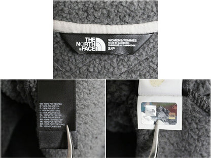 US企画 ノースフェイス ハーフジップ フリース ジャケット レディース S / The North face セーター プルオーバー ジャンパー ワンポイント