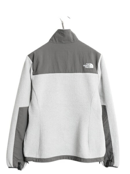 ノースフェイス デナリ ジャケット レディース S / 古着 The North Face DENALI フリース ナイロン フルジップ ブルゾン アウトドア グレー