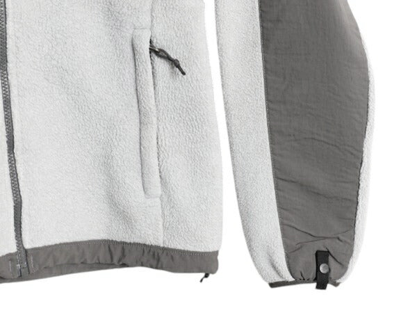 ノースフェイス デナリ ジャケット レディース S / 古着 The North Face DENALI フリース ナイロン フルジップ ブルゾン アウトドア グレー