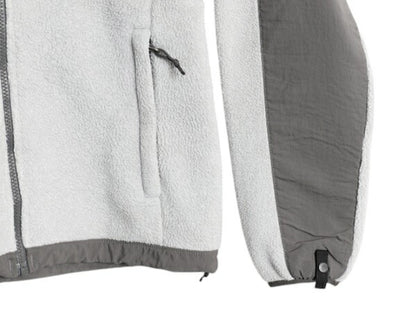 ノースフェイス デナリ ジャケット レディース S / 古着 The North Face DENALI フリース ナイロン フルジップ ブルゾン アウトドア グレー