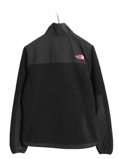 ノースフェイス デナリ ジャケット レディース S / The North Face DENALI フリース ナイロン ブルゾン フルジップ アウトドア ブラック 黒