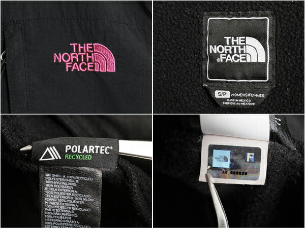 ノースフェイス デナリ ジャケット レディース S / The North Face DENALI フリース ナイロン ブルゾン フルジップ アウトドア ブラック 黒