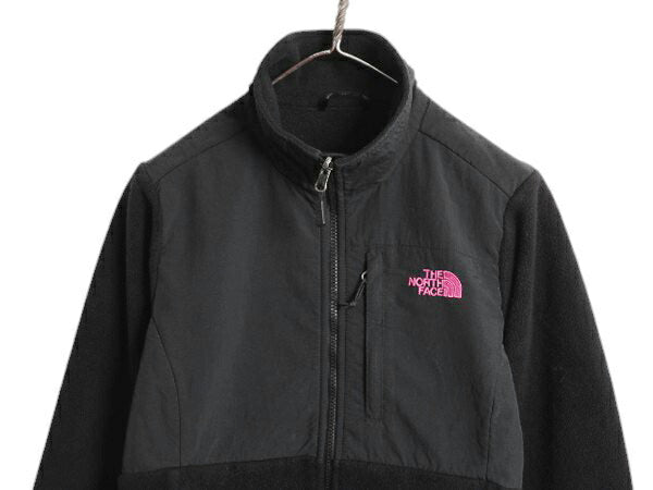 ノースフェイス デナリ ジャケット レディース S / The North Face DENALI フリース ナイロン ブルゾン フルジップ アウトドア ブラック 黒
