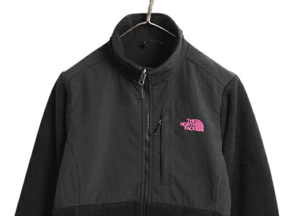 ノースフェイス デナリ ジャケット レディース S / The North Face DENALI フリース ナイロン ブルゾン フルジップ アウトドア ブラック 黒