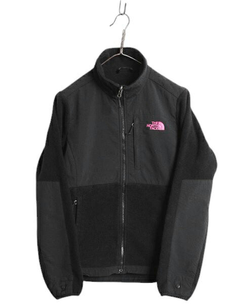 ノースフェイス デナリ ジャケット レディース S / The North Face DENALI フリース ナイロン ブルゾン フルジップ アウトドア ブラック 黒