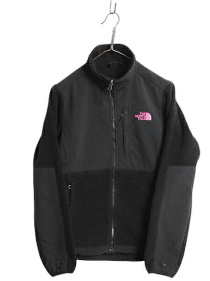 ノースフェイス デナリ ジャケット レディース S / The North Face DENALI フリース ナイロン ブルゾン フルジップ アウトドア ブラック 黒