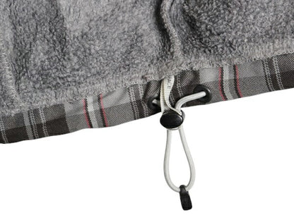 ノースフェイス デナリ ジャケット レディース L / The North Face DENALI フリース ナイロン フルジップ ブルゾン チェック アウトドア 灰