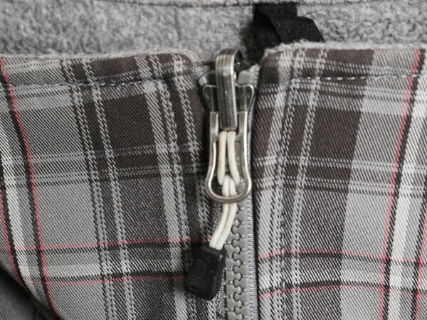 ノースフェイス デナリ ジャケット レディース L / The North Face DENALI フリース ナイロン フルジップ ブルゾン チェック アウトドア 灰
