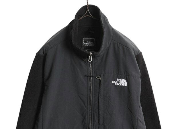 ノースフェイス デナリ ジャケット レディース L / The North Face DENALI フリース ナイロン フルジップ ブルゾン アウトドア ブラック 黒
