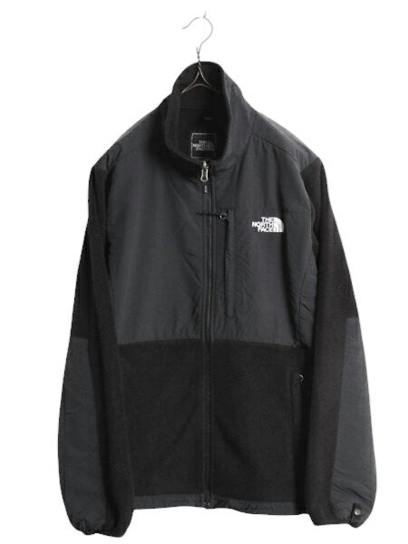 ノースフェイス デナリ ジャケット レディース L / The North Face DENALI フリース ナイロン フルジップ ブルゾン アウトドア ブラック 黒