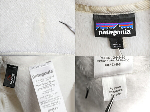パタゴニア リツール スナップT プルオーバー ジャケット レディース L / 古着 15年製 Patagonia フリース アウトドア ブルゾン ハイネック