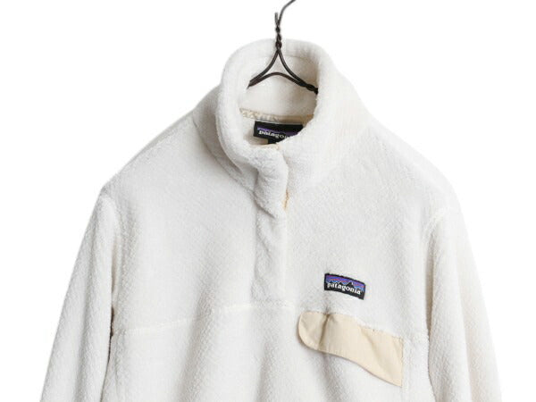 パタゴニア リツール スナップT プルオーバー ジャケット レディース L / 古着 15年製 Patagonia フリース アウトドア ブルゾン ハイネック